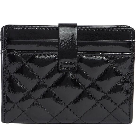 Kurt Geiger London Black Drench Card Holder NWT - Picture 2 of 3